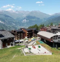 station des Coches l'été