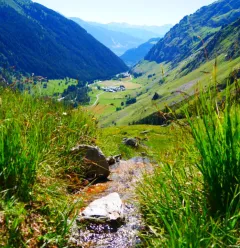 Vue sur le village