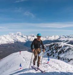 11th edition of the "Les diables bleus" ski mountaineering race_Montchavin-les-Coches