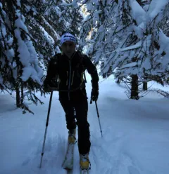 Itinéraire ski de randonnée : Les Coches - Plan Bois