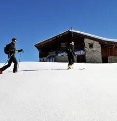 Itinéraire ski de randonnée : Les Coches - Plan Bois