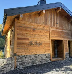 Front of the chalet