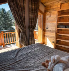 Vue Courchevel depuis la Chambre L'Horizon