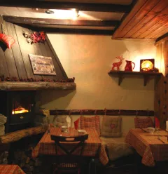 A cosy corner, restaurant Chez Marie,