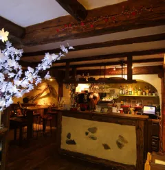 Entrance,  restaurant Chez Marie,