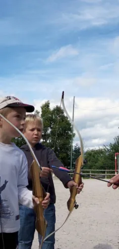 Tir à l'arc avec Bruno