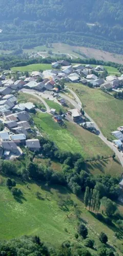 Valezan village, La Plagne valley