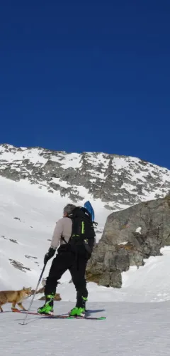 Ski touring excursions with the Bureau des Guides de Montalbert