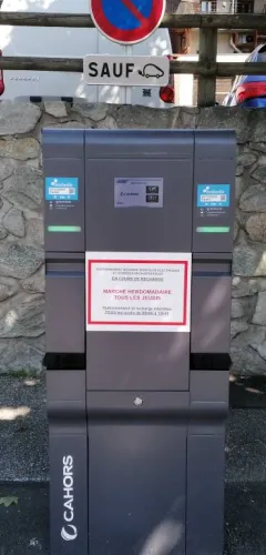 Charging station for electric vehicles in Aime
