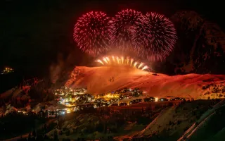 The Night of the Red Pompon_La Plagne