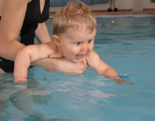 Baby swimmers