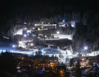 Olympic bobsleigh track