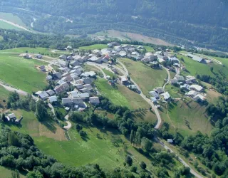 3 Villages trail, La Plagne valley