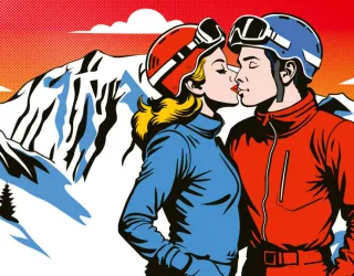 Valentine's Day: "Love at the Summit"_Plagne-Montalbert