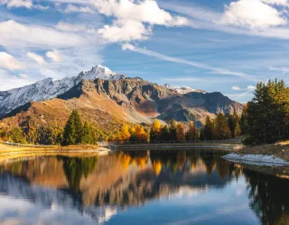 Hiking itinerary : Tour du Lac des Pierres Blanches_Montchavin-les-Coches