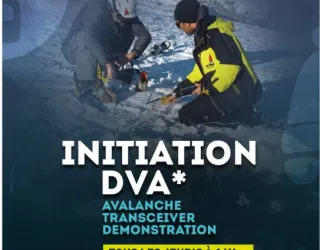 Avalanche Park: learning to use an Avalanche Transceiver_Montchavin-les-Coches