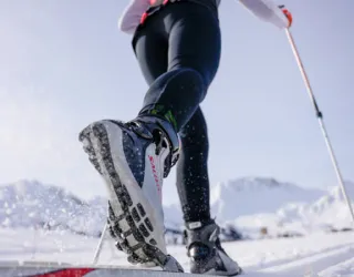Cross-country skiing lessons