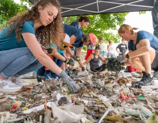 Zero Waste on the Mountain operation | The big waste collection_La Plagne