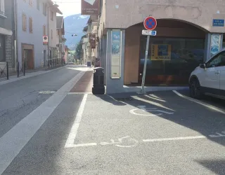 Place de parking PMR