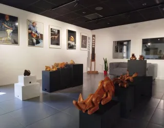 Exhibition | 'A breath of summer is blowing over the mountain, bringing...)air d’été souffle sur la montagne et apporte…' // 'L'air du tsat-temp soufle sus la montagne e porte… ' (_Aime-la-Plagne