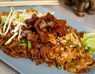 Pad Thai Meal_Aime-la-Plagne