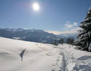 Hiking near Les Fours