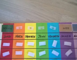 Creative Workshop: Making a Weekly Planner with Velcro_Aime-la-Plagne
