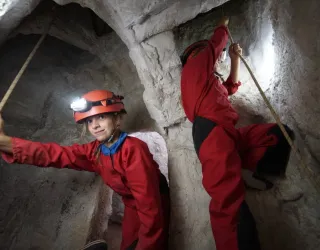 Speleotruck I Mobile artificial cave_Montchavin-les-Coches