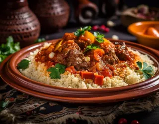 Vegetarian or Chicken Couscous_Aime-la-Plagne