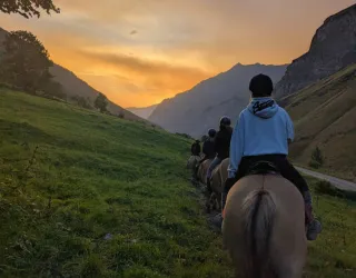 Horseback riding to the Refuge de la Glière_Champagny-en-Vanoise