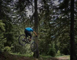 Mountain biking route – Forêt de Miollet_Champagny-en-Vanoise