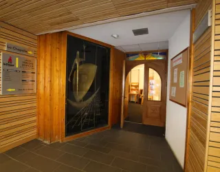Access to the chapel from the gallery