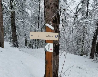 Panneau indicateur "La Pierra"