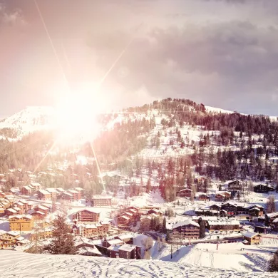 Village de Plagne 1800 en Tarentaise