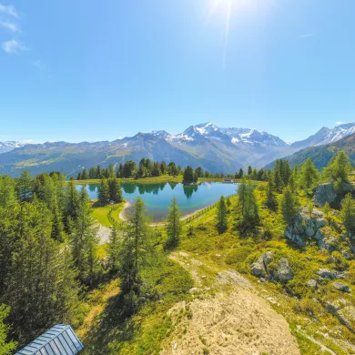 En balade au lac des Pierres Blanches !