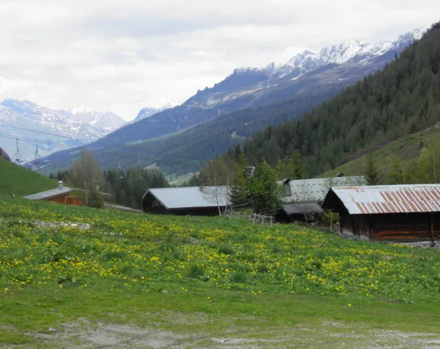 Valley of Les Bauches