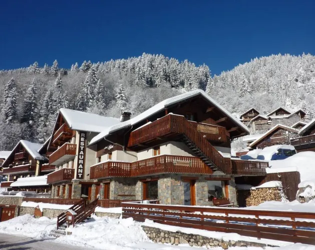 Hotel les Glières vue extérieure