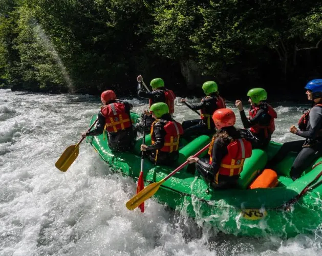 Rafting ion the river Isère_Aime-la-Plagne
