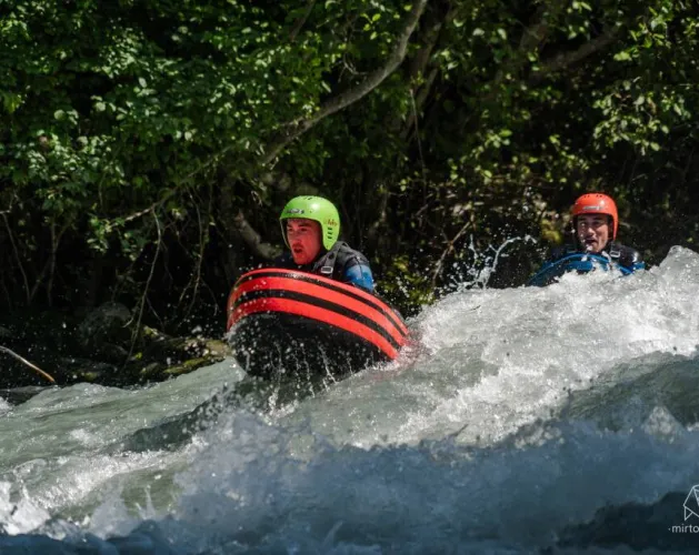Hydrospeed sur l'Isère