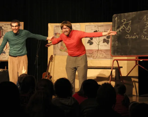 « L’école des petits Robert » - Cie Robert et moi  | FESTIVAL "UN AUTOMNE SUR LES PLANCHES" POUR LES SCOLAIRES_Aime-la-Plagne