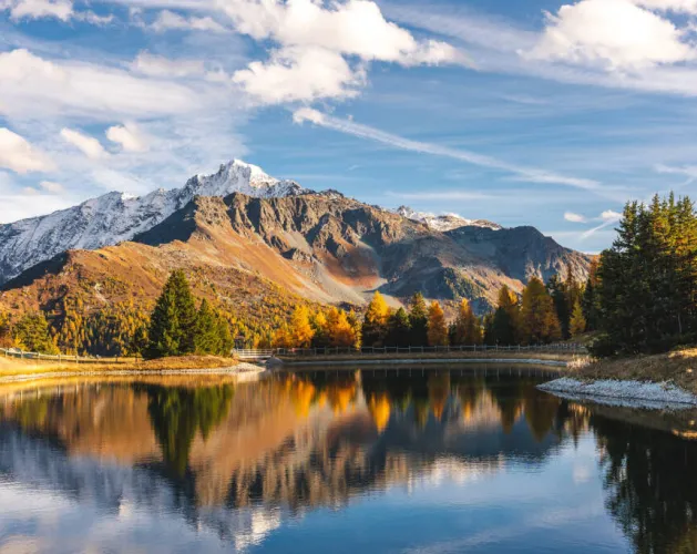 Hiking itinerary : Tour du Lac des Pierres Blanches_Montchavin-les-Coches