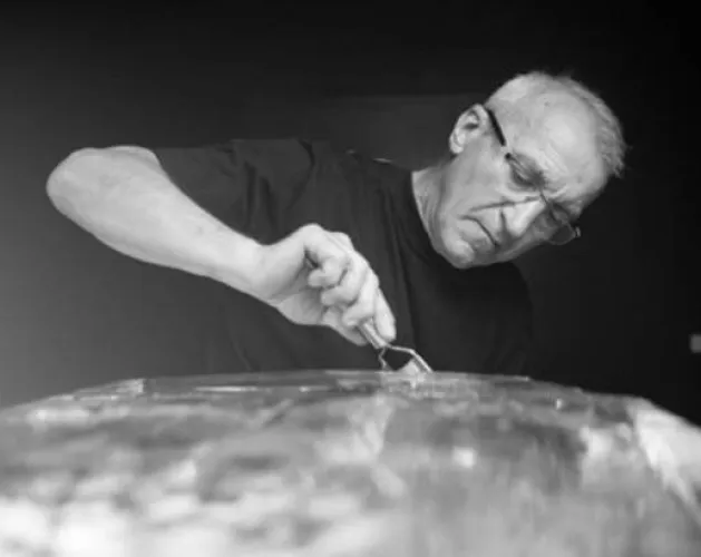 Ice carving demonstration_Champagny-en-Vanoise