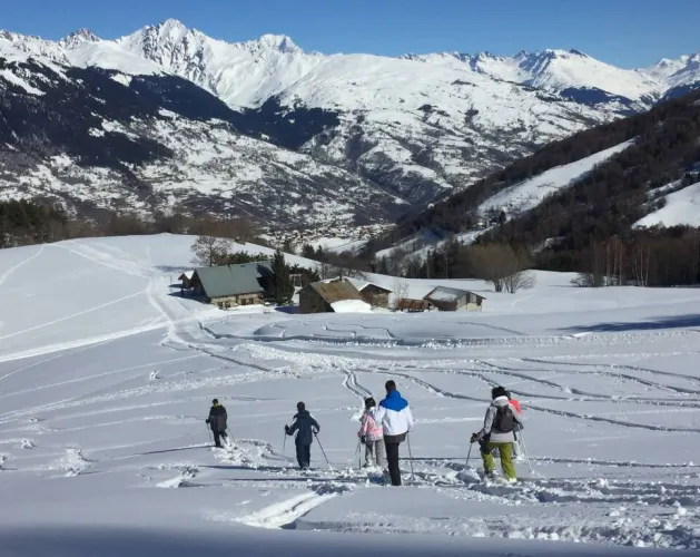 Snowshoe walks and hikes_Plagne-Montalbert