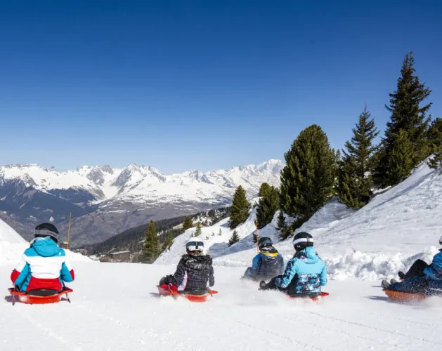 Colorado toboggan run