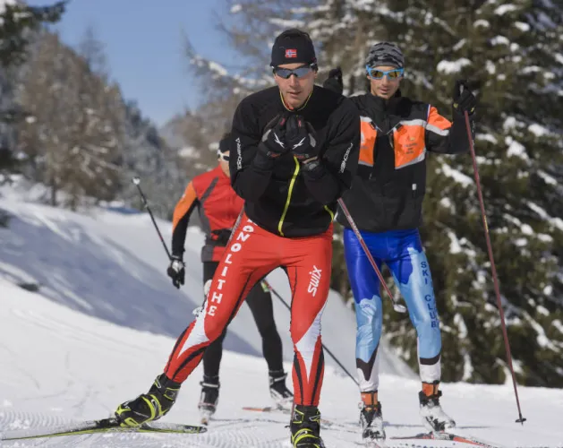 Cross-country skiing lessons