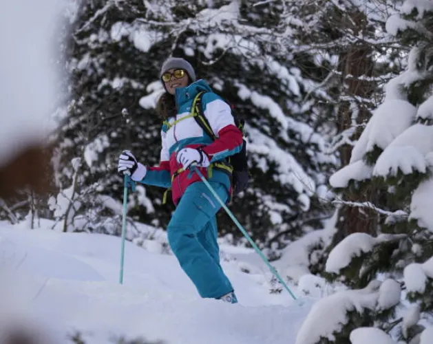 Itinéraire Ski de randonnée Montalbert