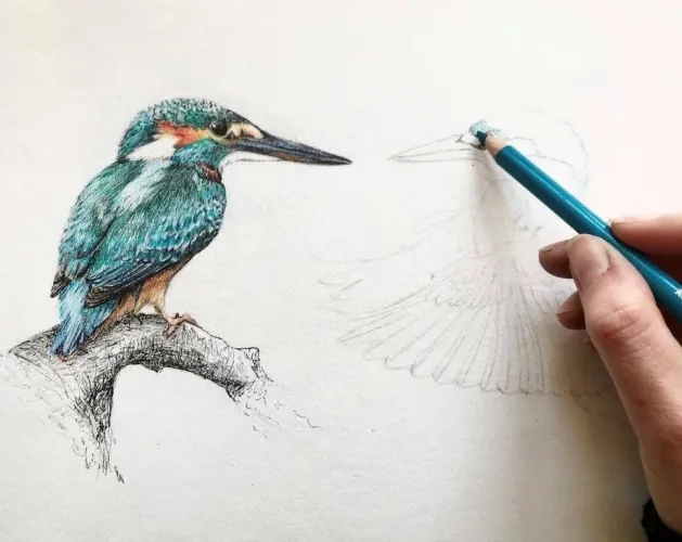 Drawing and Pastel Classes_Aime-la-Plagne