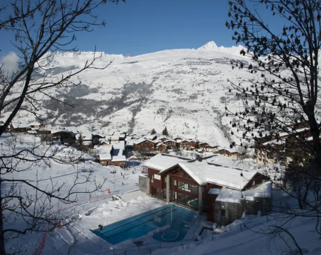 Exterior view, winter