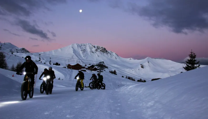 Electric fatbike rides