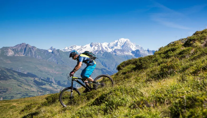 Mountain biking in La Plagne